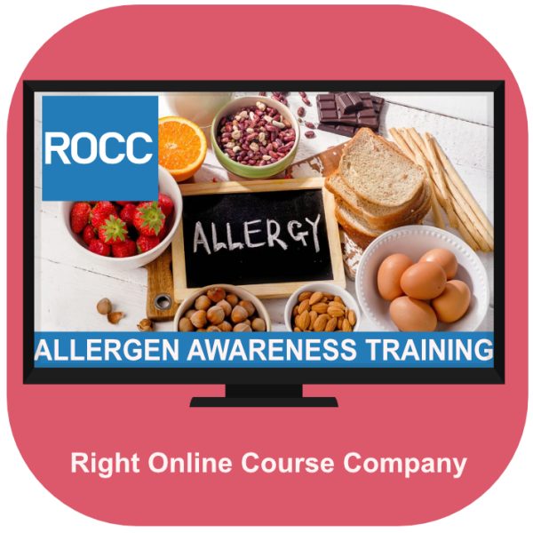 Allergen awareness online training course