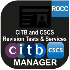 CSCS Manager & Professional (MAP) CITB Touch Screen Test